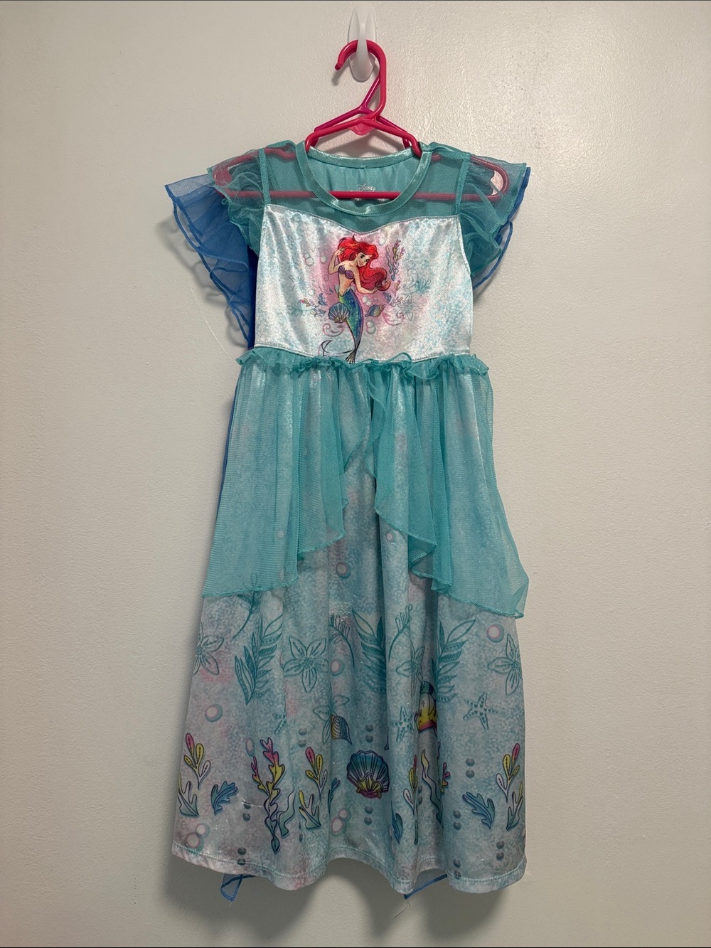 Disney Lot! Ariel Teal Dress and Frozen Dress